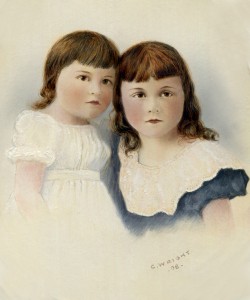 1886 Harriet and Agnes Curtiss
